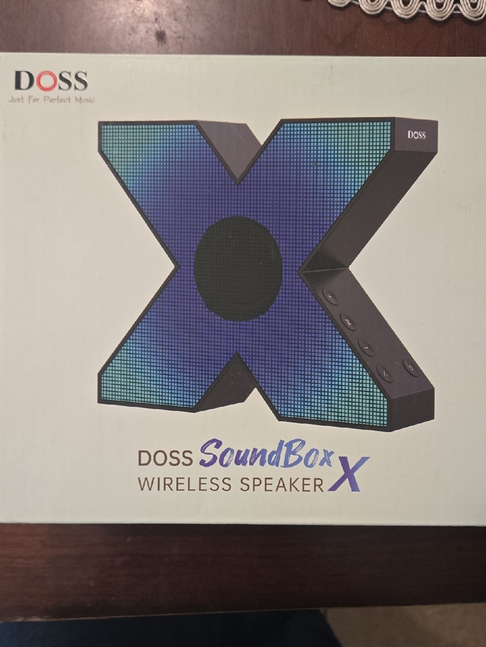 DOSS SoundBox X Wireless Speaker - Blue/Black